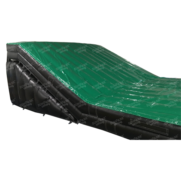 Sloped Style BMX Landing Airbag Leading Manufacturer SunparkAirbag