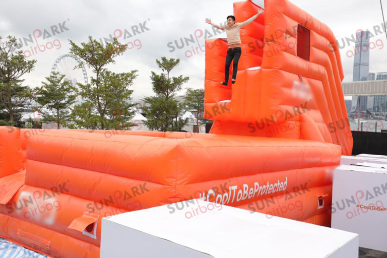 Dual Platform Free Fall Jump Airbag - China Supplier - SunparkAirbag
