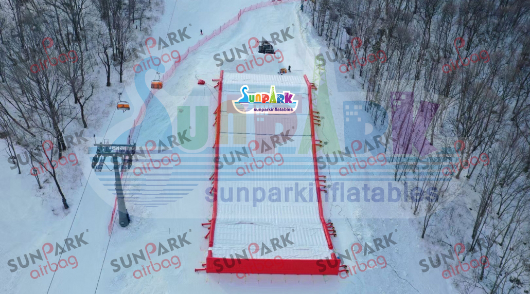 Snow Sloped Landing Airbag For Sports Riders SUNPARK 1030x573 1