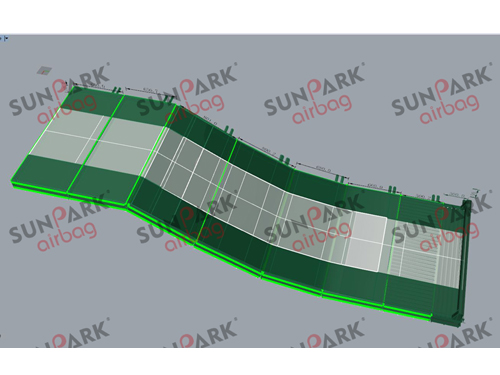 Design of Sloping Airbag