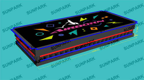 Trampoline Park Airbag Design