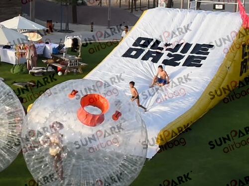 Inflatable Zorbing Ramp