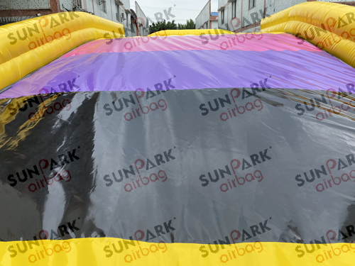 Snow Tubing Landing Airbag Top Sheet