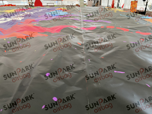 Airbag Trampoline Park Top Sheet