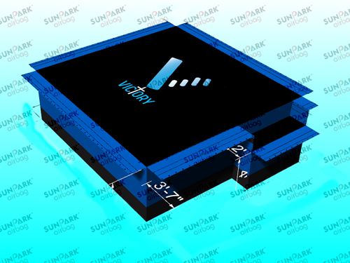 Inflatable Gymnastics Mat Design