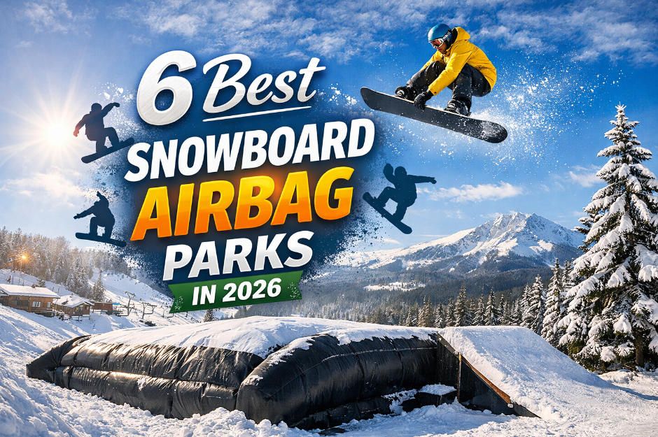 6 Best Snowboard Airbag Parks in 2026