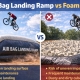 Air Bag Landing Ramp vs Foam Pit