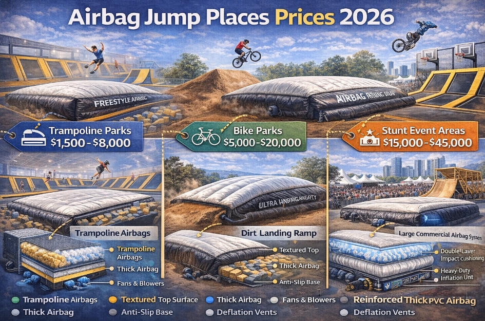 The 2026 Expert Guide to Airbag Jump Places Prices and Facility Infrastructure