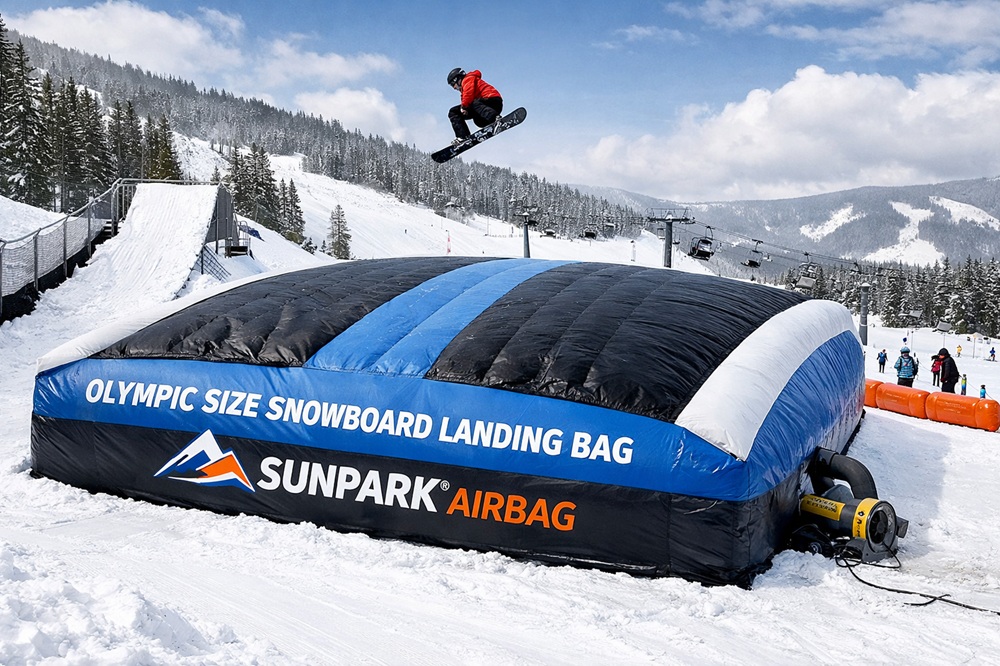 Do Snowboarders Have Airbags for Training and Safety