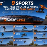 9 Sports Use These Inflatable Airbag Landers to Train Safely