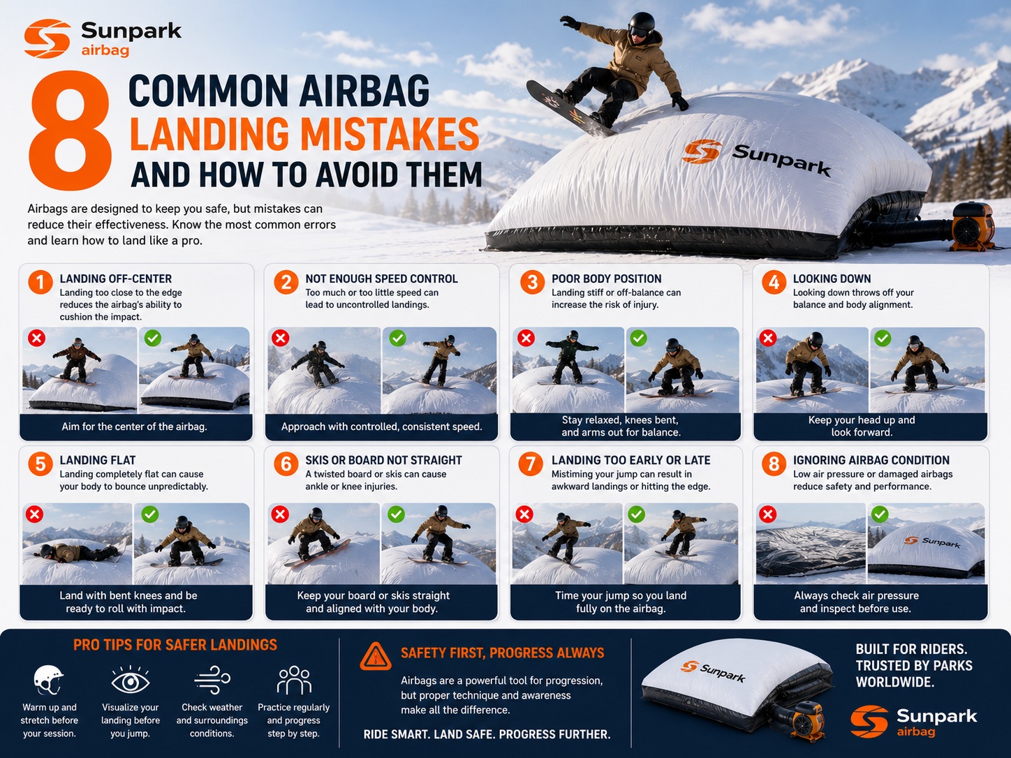 8 Common Airbag Landing Mistakes and How to Avoid Them