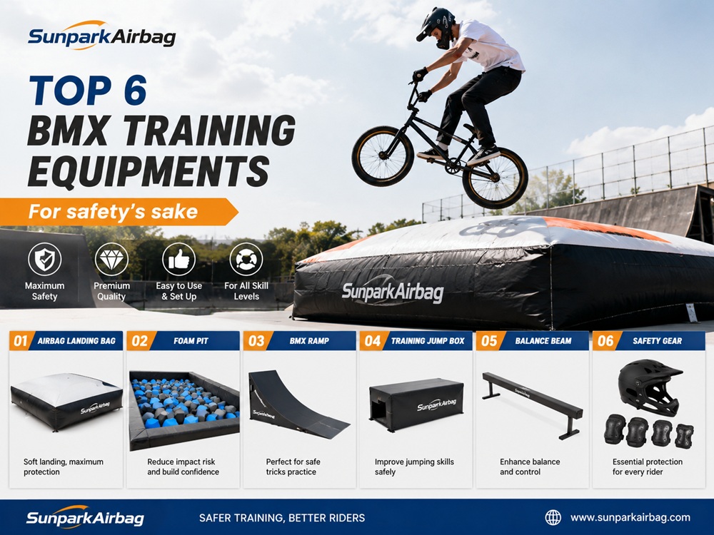 Top 6 BMX Training Equipments For Safety's Sake