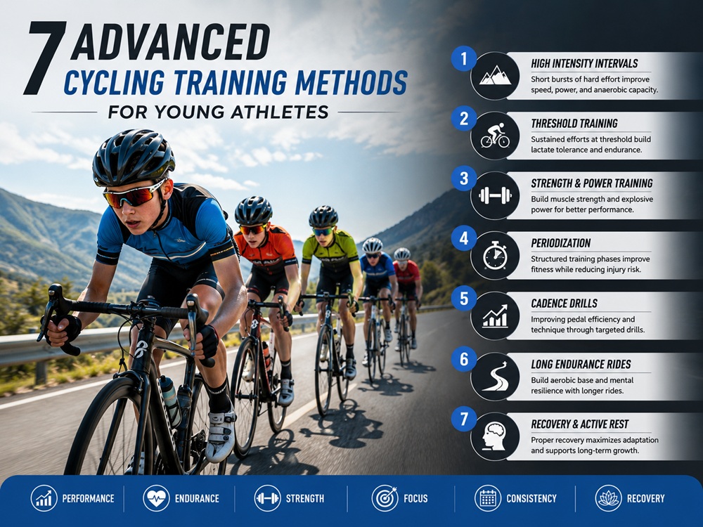 7 Advanced Cycling Training Methods for Young Athletes