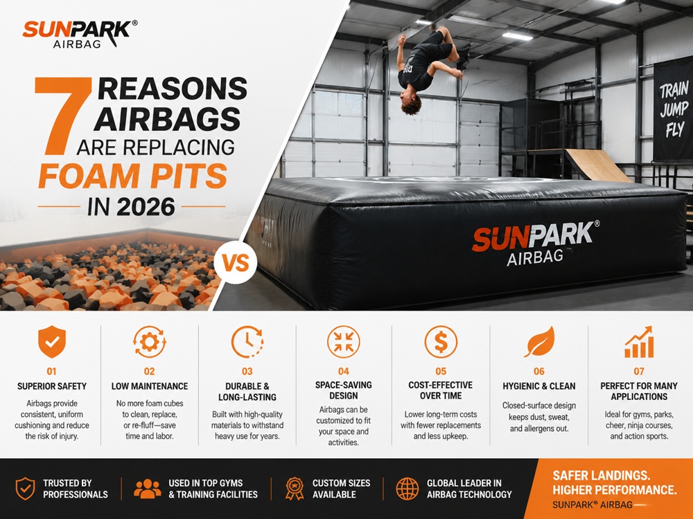 7 Reasons Airbags Are Replacing Foam Pits in 2026