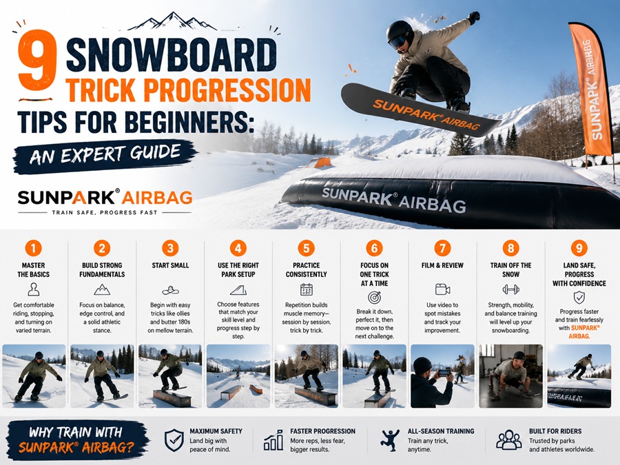 9 Snowboard Trick Progression Tips for Beginners