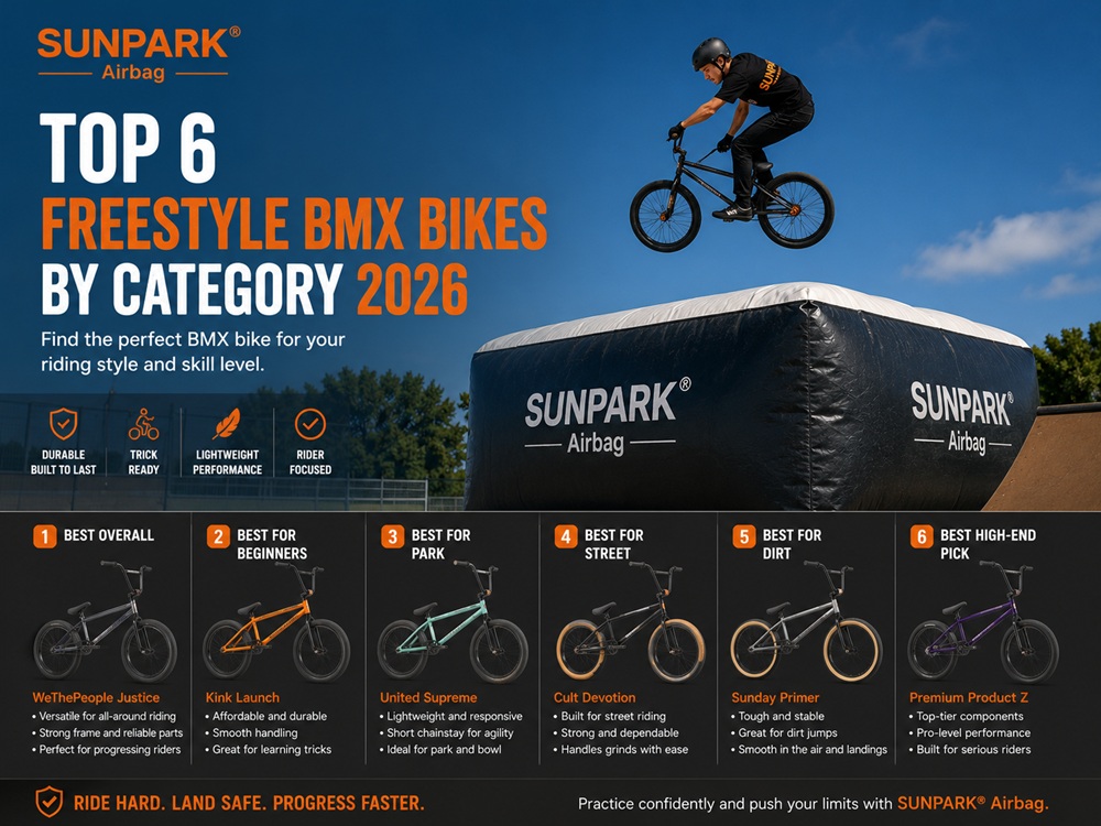 Top 6 Freestyle BMX Bikes by Category 2026
