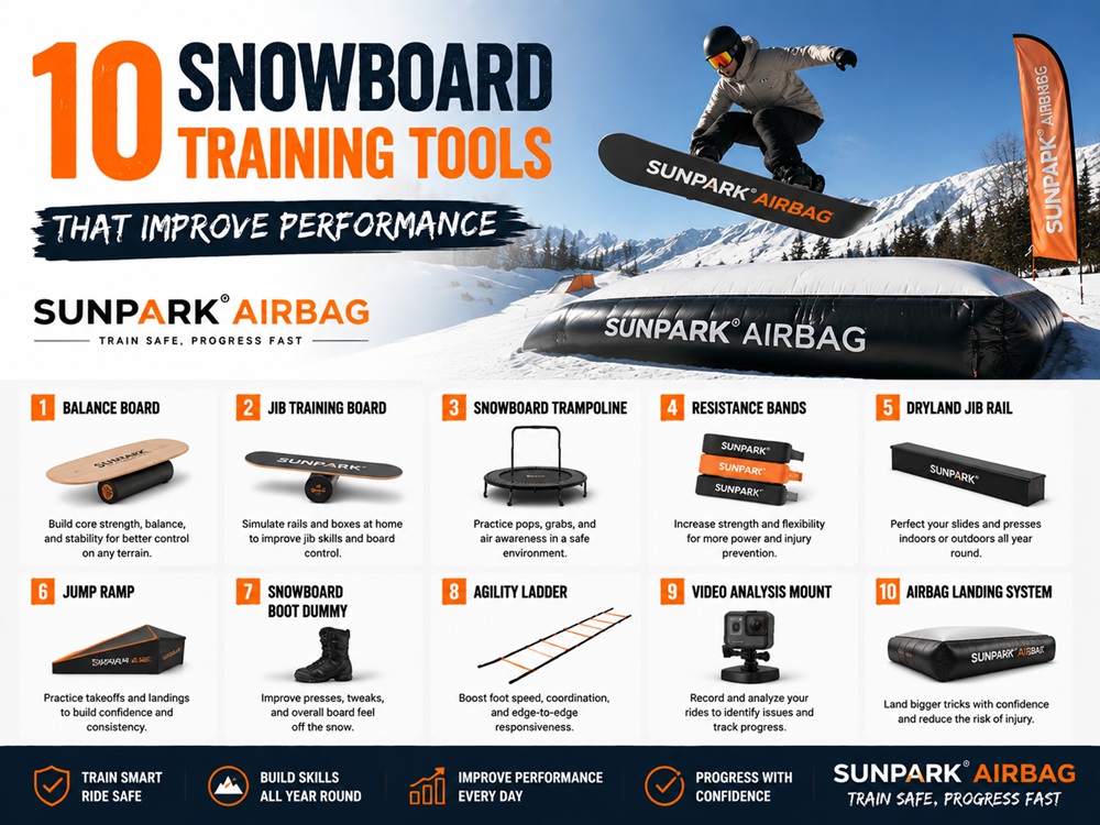 10 Snowboard Training Tools That Improve Performance