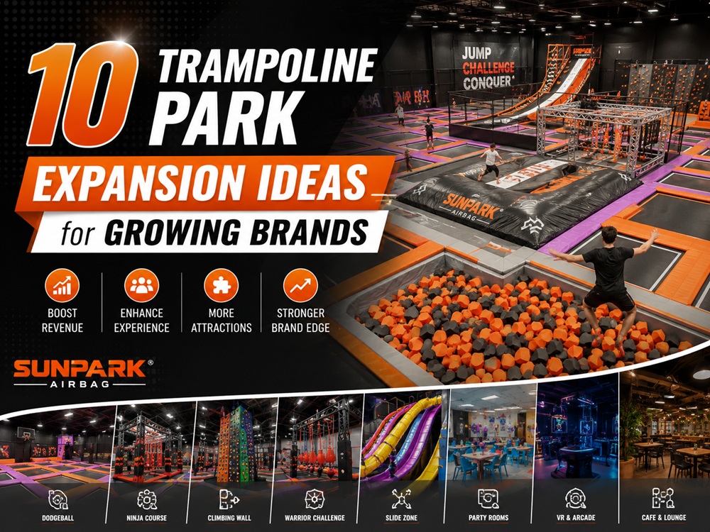 10 Trampoline Park Expansion Ideas for Growing Brands