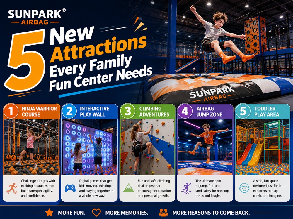 5 New Attractions Every Family Fun Center Needs