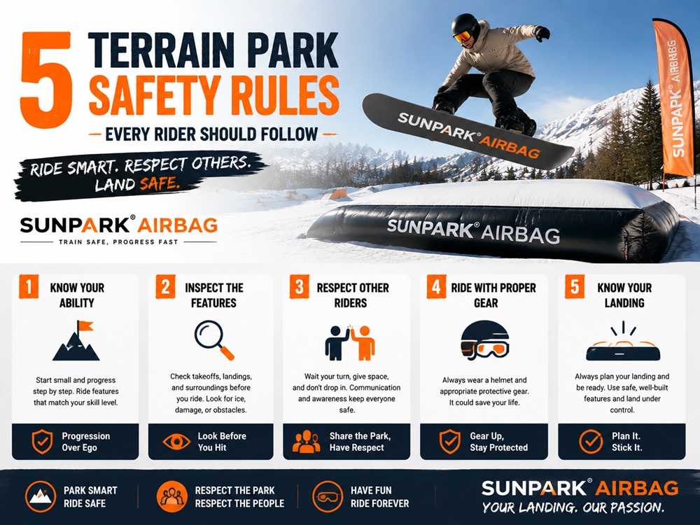 5 Terrain Park Safety Rules Every Rider Should Follow