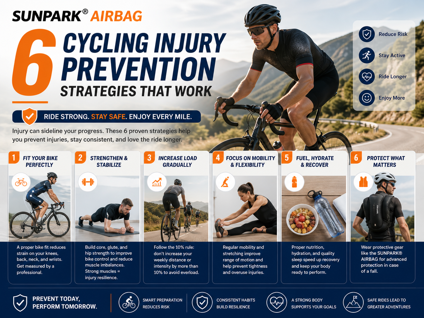 6 Cycling Injury Prevention Strategies That Work