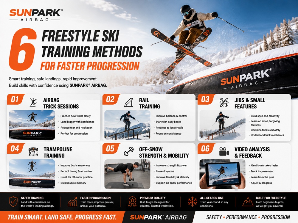 6 Freestyle Ski Training Methods for Faster Progression