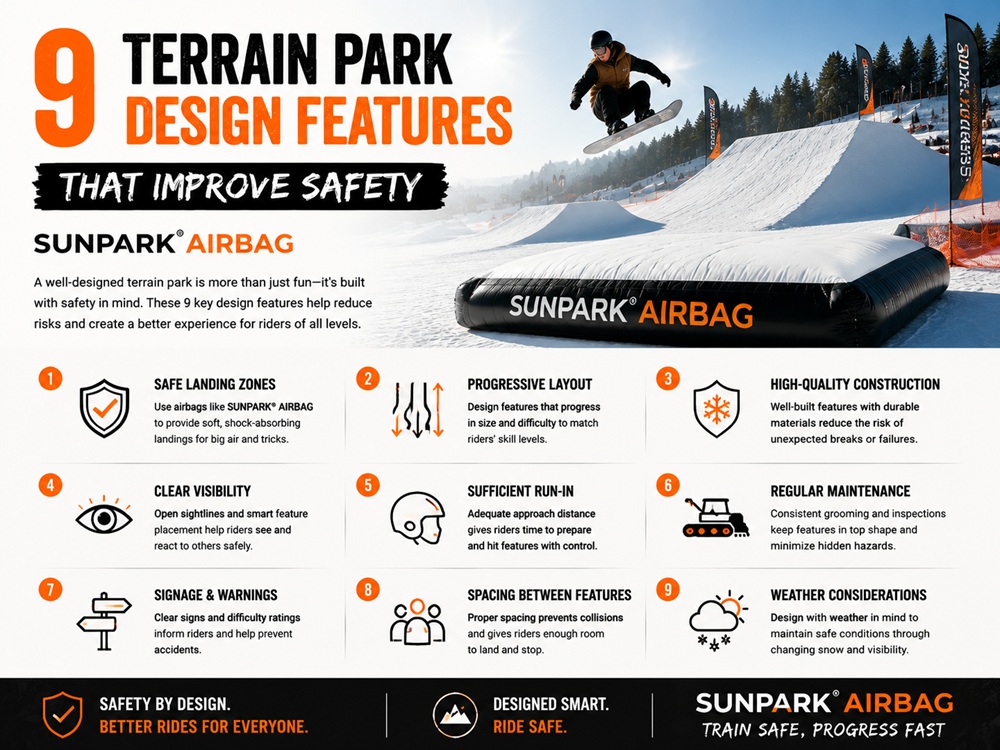 9 Terrain Park Design Features That Improve Safety