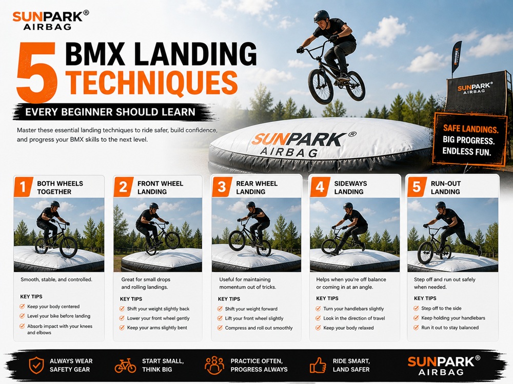 5 BMX Landing Techniques Every Beginner Should Learn