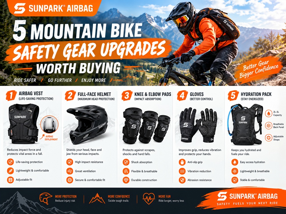 5 Mountain Bike Safety Gear Upgrades Worth Buying