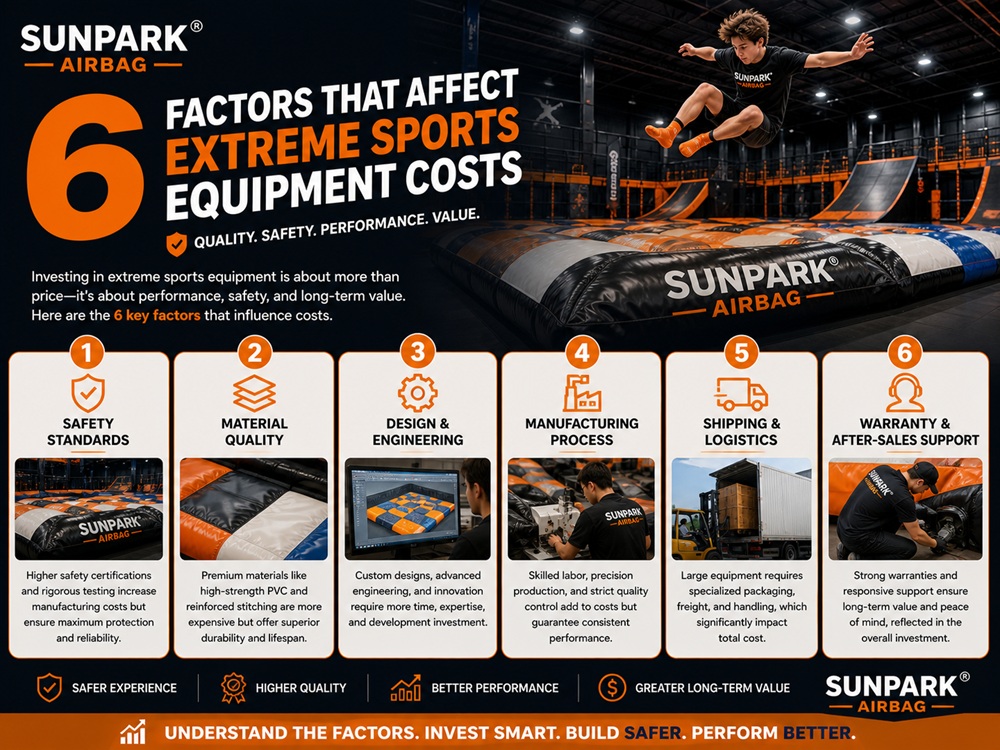 6 Factors That Affect Extreme Sports Equipment Costs