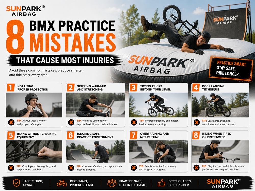 8 BMX Practice Mistakes That Cause Most Injuries