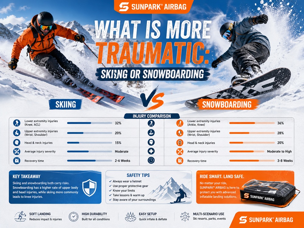 What is More Traumatic: Skiing or Snowboarding