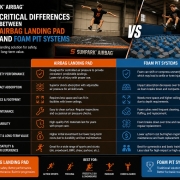 7 Critical Differences Between Airbag Landing Pad and Foam Pit Systems