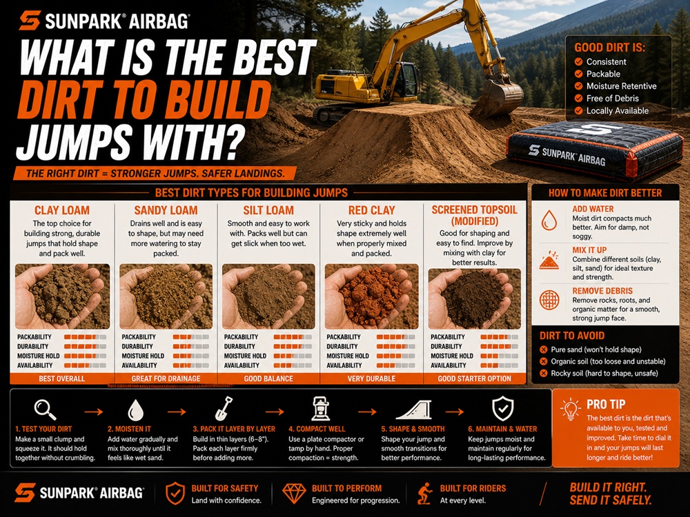 What Is the Best Dirt to Build Jumps With